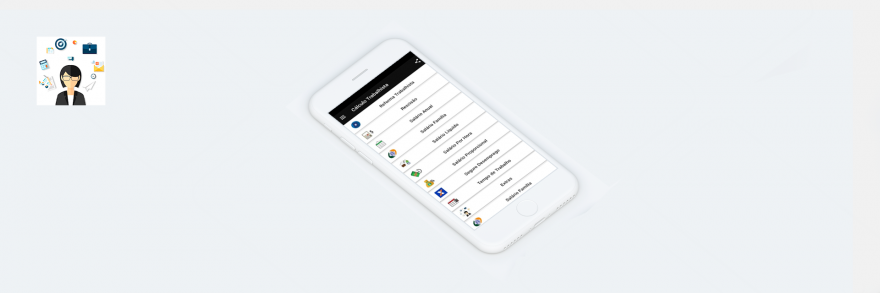 Mockup-do-aplicativo-Cálculo-Trabalhista-no-celular-aplicativo-de-contabilidade